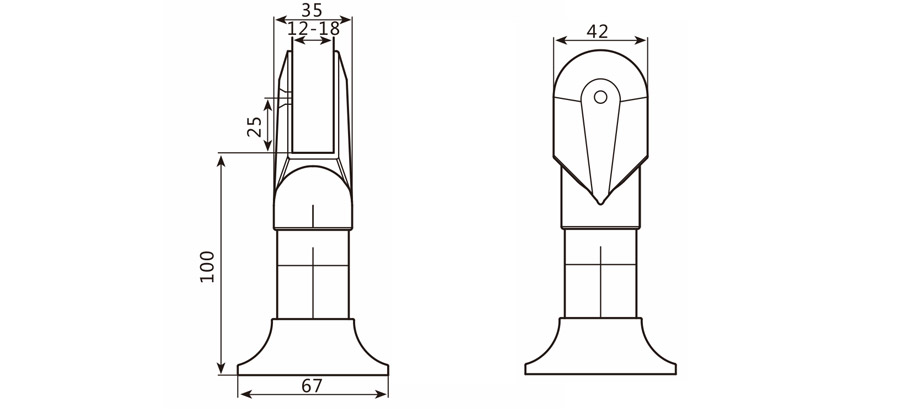 脚座 Support Leg