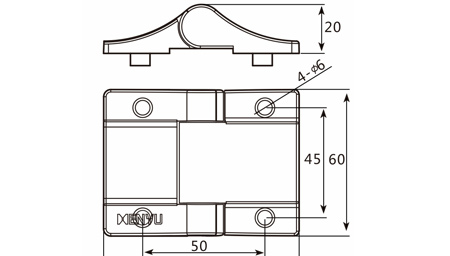 弹簧合页Auto Return Hinge 