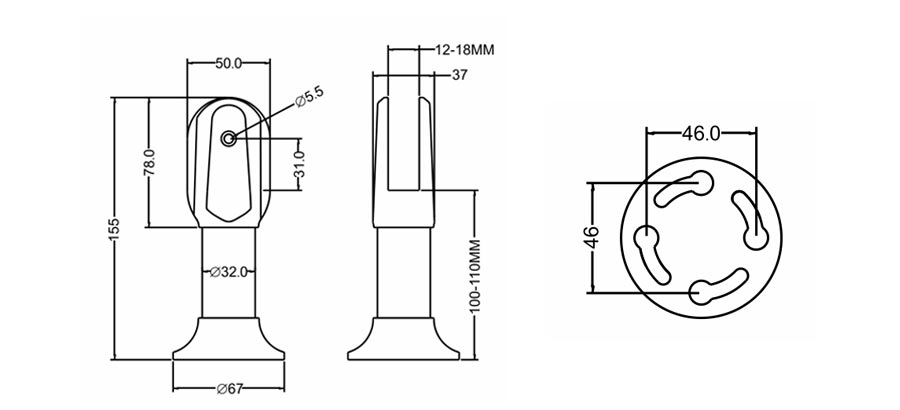 可调脚座 Adjustable Support Leg